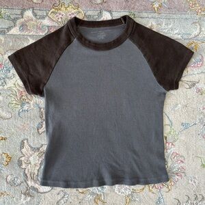 adorable brandy cropped tee! 𓂃 ࣪˖ ִֶָ𐀔